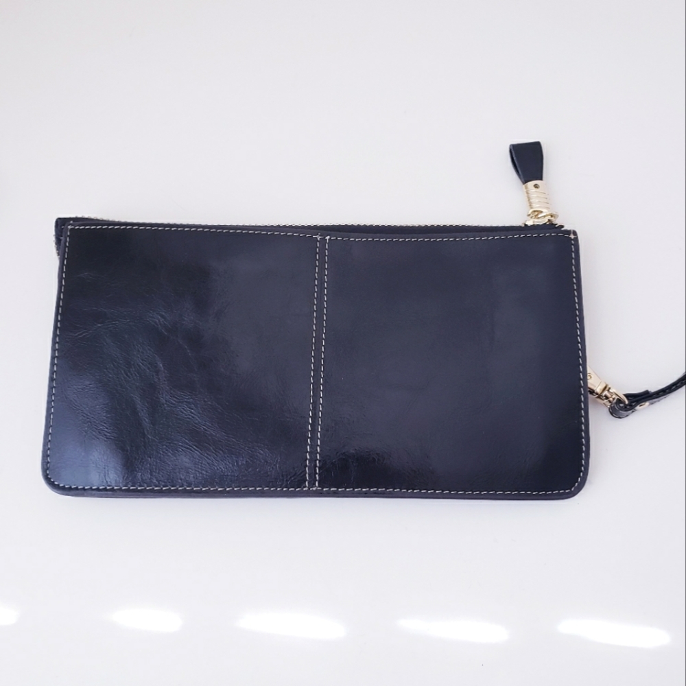 Black Slim Wristlet Wallet